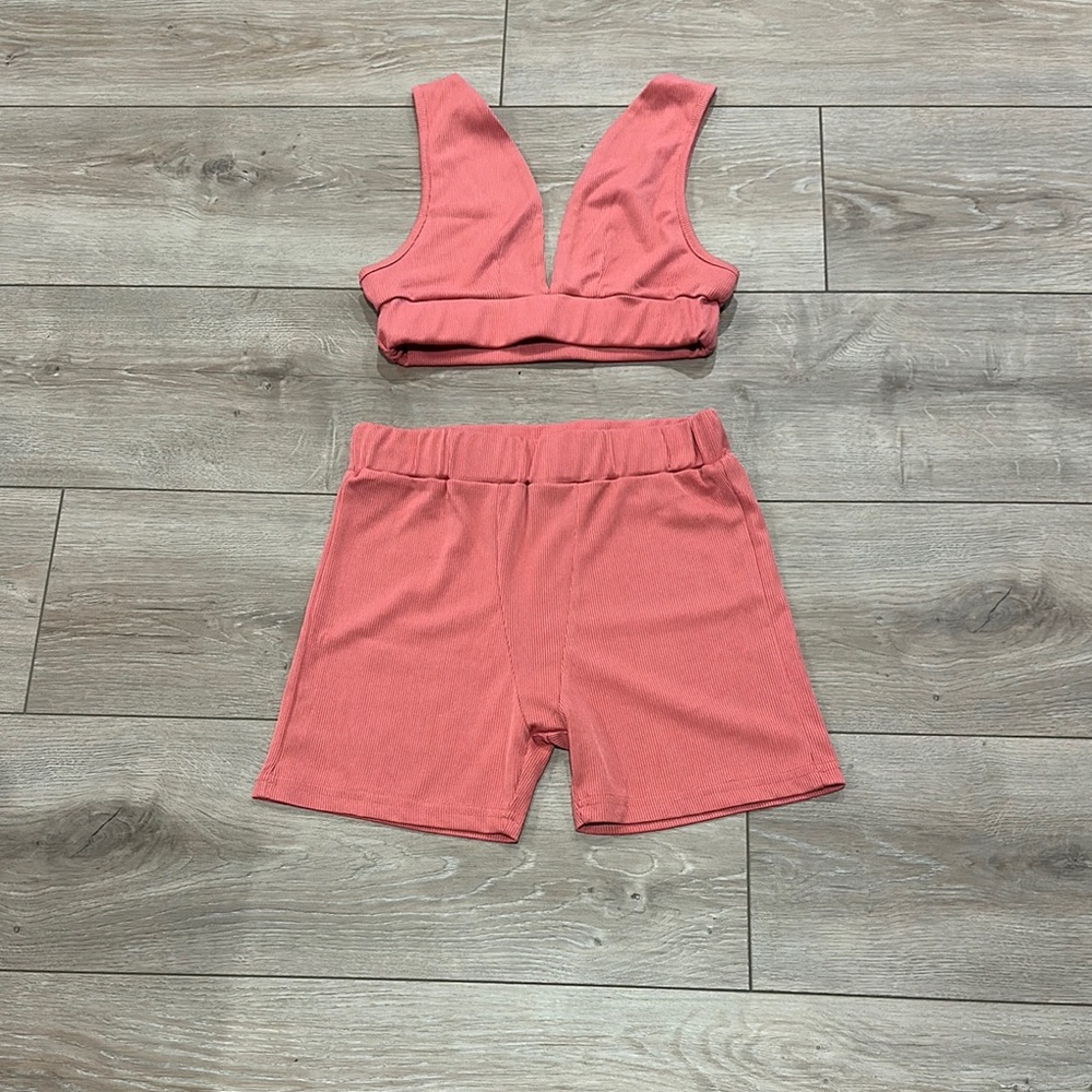 Pink Women's Pajama Set